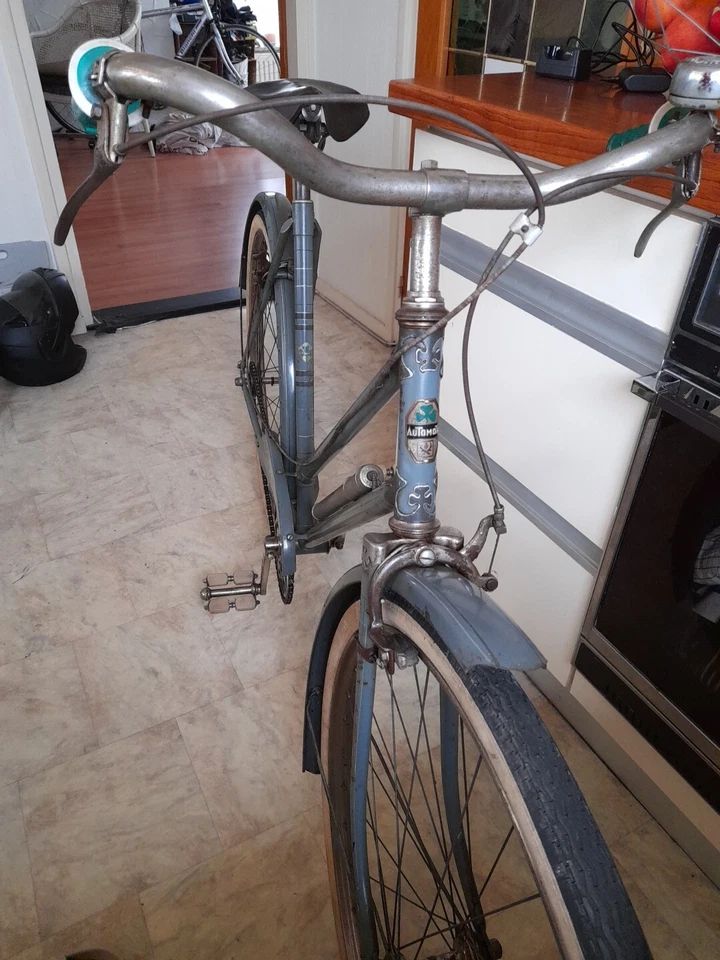 Vélo ancien Dahmen Automoto Velo RH 52 cm 1940-1950 650B - Photo 2/4