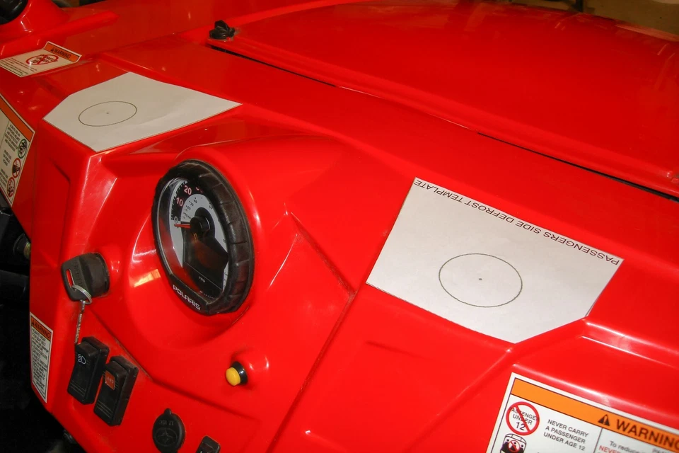 POLARIS RZR 800/900 CABINA CALENTADOR CON DESCONGELACIÓN CON DIRECCIÓN PWR - HECHO EN EE. UU. Foto 3 de 4