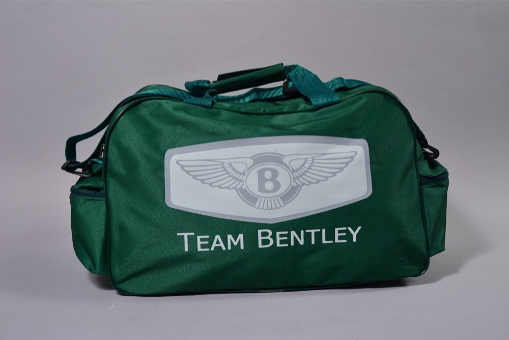 Bentley Team Green Travel Sports Gym Duffel Bag eBay