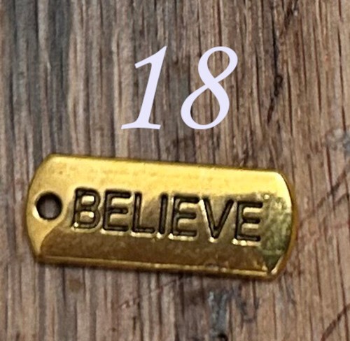 Custom Handcrafted Mom Gold Tone Keyring With Message Charms 21 Variations+More - Picture 30 of 33
