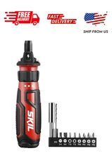 SKIL Rechargeable 4V Cordless Screwdriver with Circuit Sensor Technology, Includ