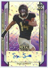 Sage Surratt Signed 2021 Leaf Metal Draft 15/30
