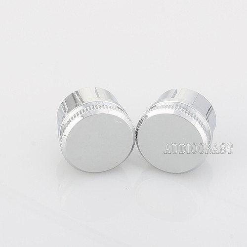 2PCS male Noise Stopper Chrome Plated Copper XLR Plug Caps Protective Shielded - Picture 2 of 10