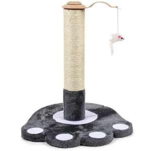 SEVICO Grey Sisal Cat Scratching Tree