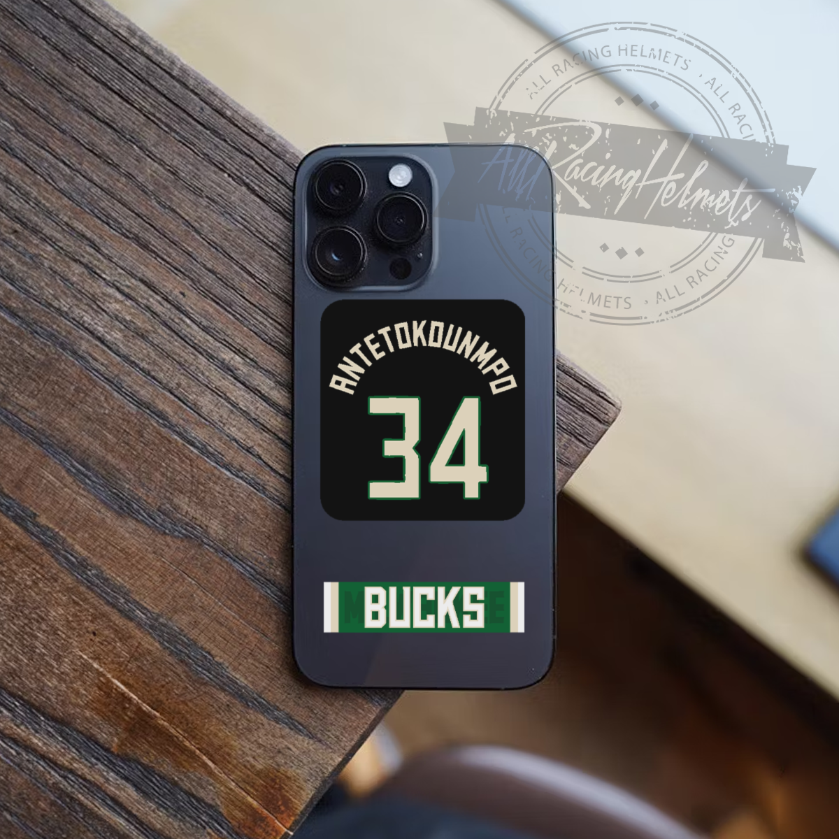 Milwaukee Bucks NBA Basketball # 34 Giannis Antetokounmpo A4
