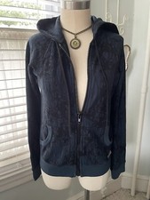 Marc Jacobs Blue Zip Up Hoodie Size XS