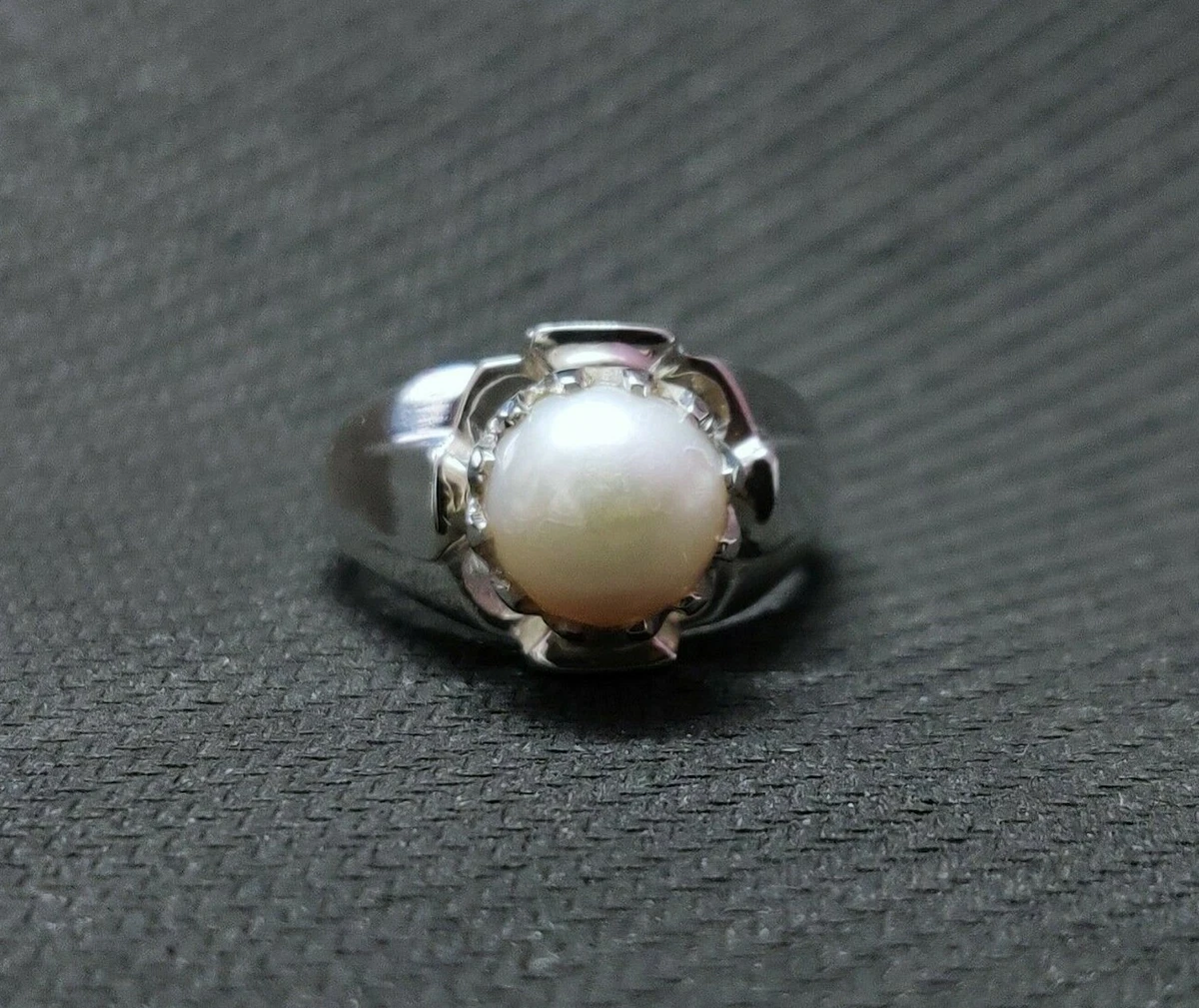 Pearl Gents Ring