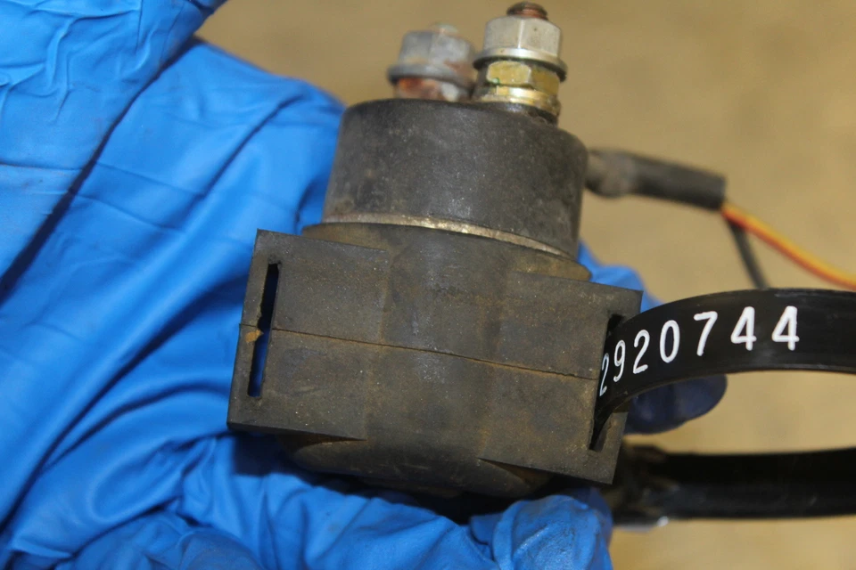 1980 KAWASAKI 750 LTD KZ750H ENGINE STARTER RELAY STARTING MOTOR SWITCH - Image 2 of 4