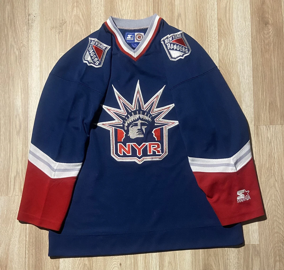 Starter New York Rangers Джерси НХЛ одежда и сувениры для фанатов