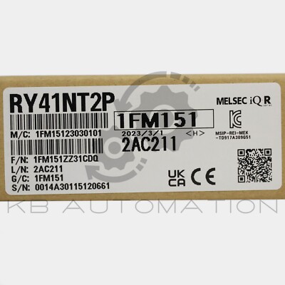 Mitsubishi RY41NT2P Melsec IQ-R Series 32-point transistor (sink