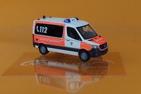 Busch 53465 Mb Sprinter 2018 Bus Kurz Rettungsdienst Dortmund / Kinder-Notarzt