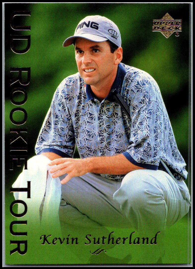 2003 UD Upper Deck Golf #37 Kevin Sutherland - Rookie RC FREE SHIPPING!