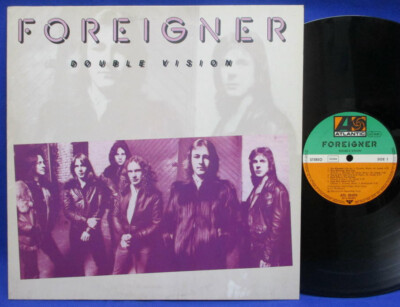 LP FOREIGNER - DOUBLE VISION / 1978 1st.PRESS. GERMAN ATLANTIC / VG++ MINT-
