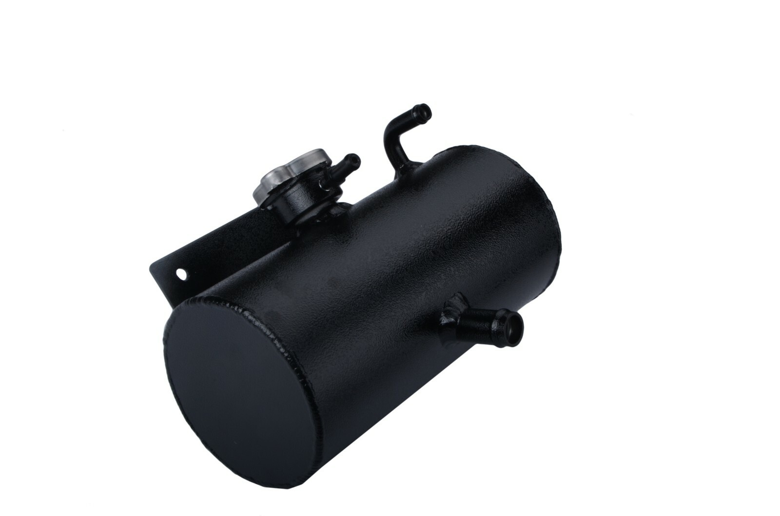 1.5l Universal Aluminum Overflow Tank Horizontal Round Coolant 