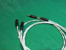 SILVER PLATED OFC AUDIOPHILE INTERCONNECT FOR ACCUPHASE AMPLIFIER RCA CABLE.