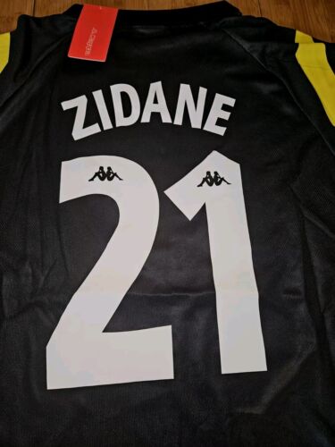 Maglia Juventus Kappa 1996 97 3° Speciale Zebra Retro Uomo Taglia ZIDANE #10 NUOVA - Foto 6 di 6
