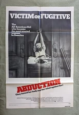 Abduction vintage original 1 Sheet Poster Folded 1975 exploitation