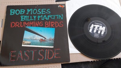 LP BOB MOSES & BILLY MARTIN - DRUMMING BIRDS / ITM 1987 Germany