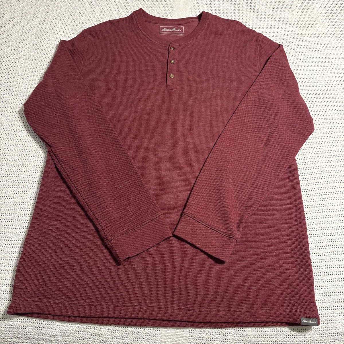 Eddie Bauer Thermal Henley T-Shirt Men