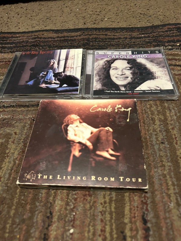 CAROLE KING:  3 CDS USED SINGER/SONGWRITER/ROCK