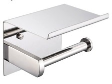 Magische Haken Toilettenpapierhalter mit Ablage Edelstahl ( B-Ware )