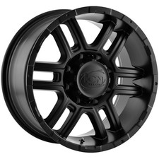 Ion 179 17x8 5x5 10mm Matte Black Wheel Rim 17 Inch