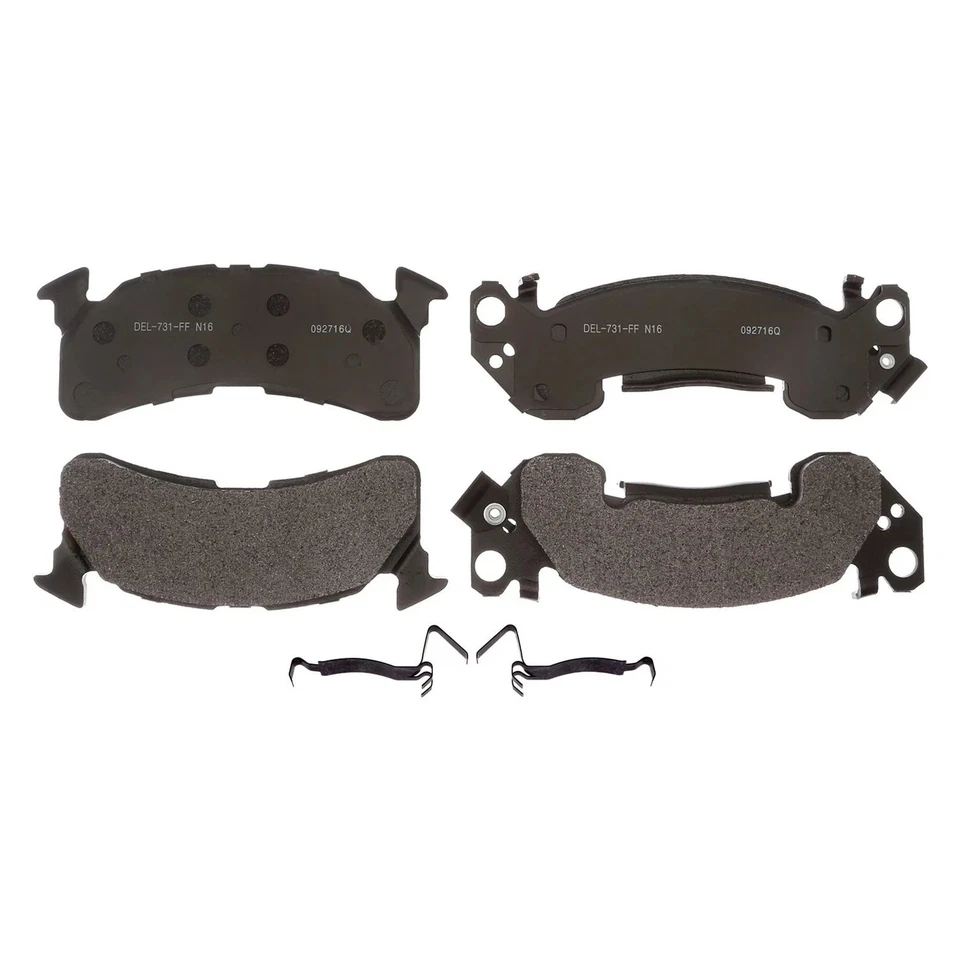 For GMC P3500 79-94 ACDelco 17D153MH Gold Semi-Metallic Front Disc Brake Pads - Image 2 of 3