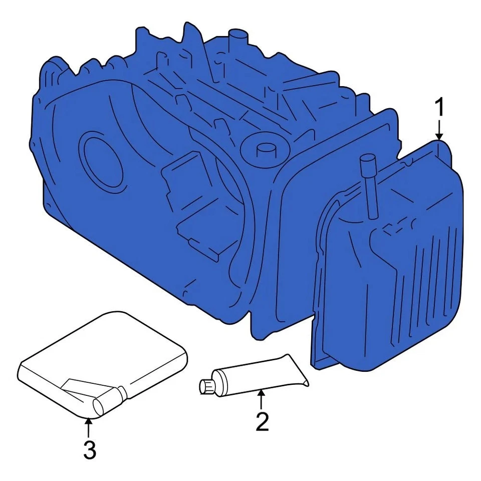 For Hyundai Sonata 2006-2008 Hyundai 4528339500 Transmission Oil Pan Foto 3 de 4