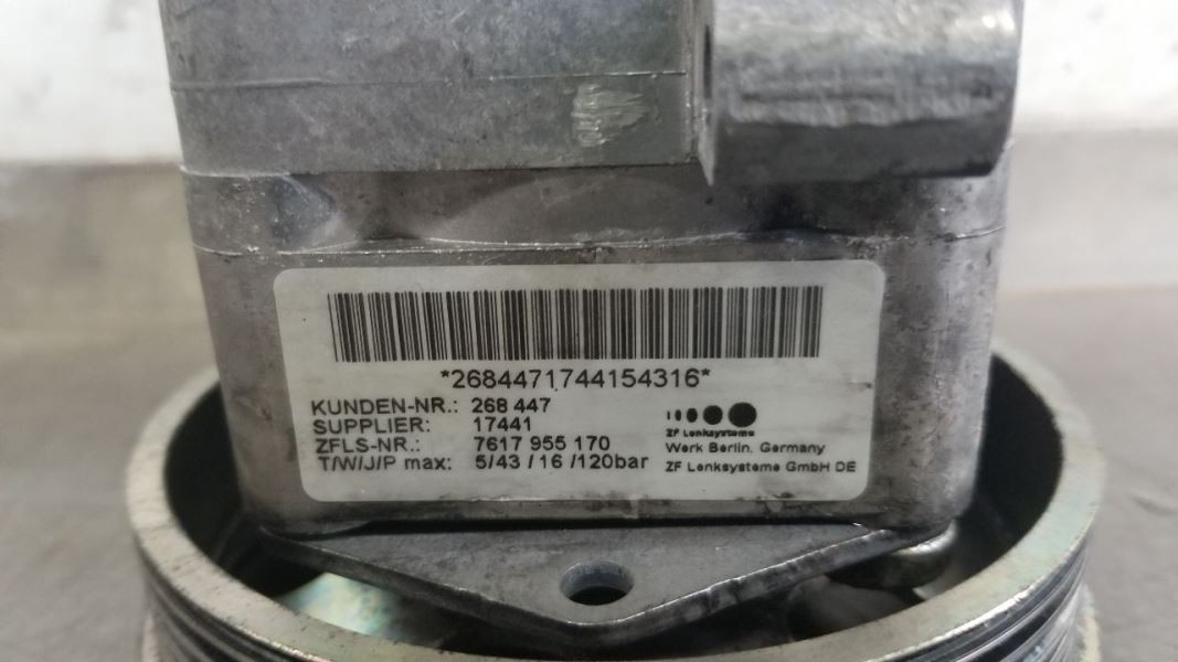 17 2017 MASERATI GHIBLI 3.0L POWER STEERING PUMP 7617955170