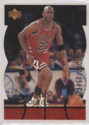 1998 Upper Deck mjx MJ Timepieces Red 1456/2300 Michael Jordan #82 HOF 03rx