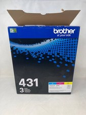 Brother Genuine TN431 3PK Color Standard-Yield Toner Cartridges