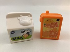 VTech Ring  Learn Cash Register Replacement Orange Juice Milk 2pc