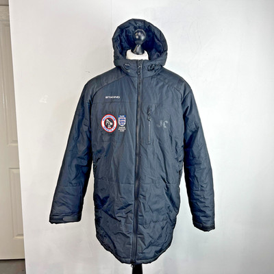 Stanno Washington Athletic FC Fußball Training Mantel Jacke schwarz 2XL Slim Fit