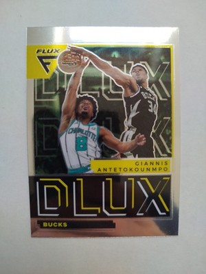 2022-23 Panini Flux Dlux Giannis Antetokounmpo Bucks NBA Card