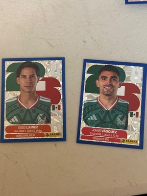 you pick panini world cup 2026 gold crumple borders MEXICO