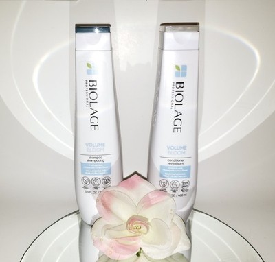 Biolage Volume Bloom Shampoo + Conditioner Duo 13.5oz ea For Fine Hair Vegan