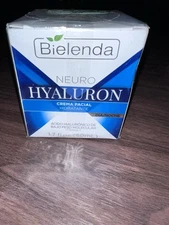NEW FACTORY SEAL Bielenda Neuro Hyaluron Hydrating Face Cream Day-Night 1.7floz