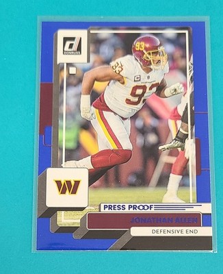 2022 Donruss Jonathan Allen Football Card - Store Bargain Bin 50% Off 6+ 8A