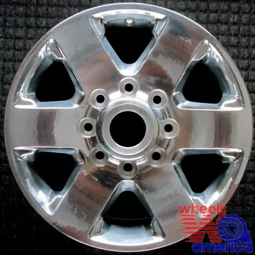 (Ships Today) Wheel Rim Dodge Ram 2500 3500 18 2013-2016 OEM Polished OE 2474 - Image 3 of 4