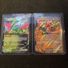 Iron Leaves EX 128 Gouging Fire EX 144 Pokemon Scarlet Violet Promo