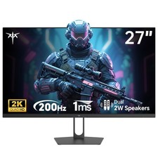 27 Inch Gaming Monitor - 2K QHD 2560 x 1440 Monitor, Up to 210Hz  1ms, Bulit...