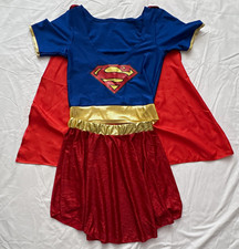 Marks & Spencer Supergirl Superhero Fancy Dress Costume Complete Outfit Small