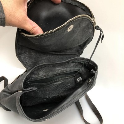 baseball leather backpack Leather Backpack For Men | 16" Laptop Backpack | Leather Backpack For Women  | Brown Leather College Backpack