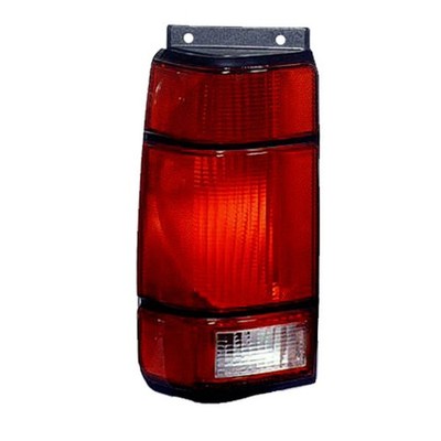 For 1991-1994 Explorer Rear Left Tail Lights Red & Clear Plastic F3TZ-13405-B Q