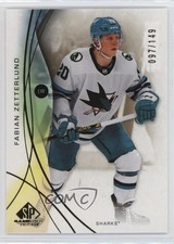 2024-25 Upper Deck SP Game Used Gold 97/149 Fabian Zetterlund #16 1mz4