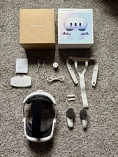 Meta Quest 3 128GB Standalone VR Virtual Reality Gaming Headset & Controllers