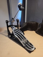 Gibraltar 5611 Single Chain Driven Bass Kick Pedal With Beater & Drum Key #2S8