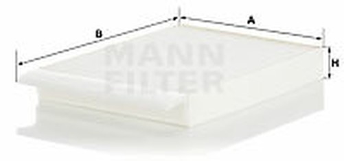 MANN-FILTER Cu 30 012 Filter, Cabin Luft FüR Mercedes-Benz-image