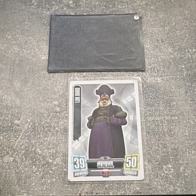 Star Wars Lox Durd General Non-Sport Trading Card Nr. 38 Deutsch