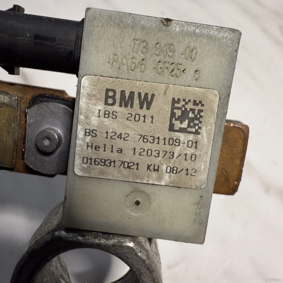 CABLE BATERÍA NEGATIVO BMW F22 F30 F31 F32 328I 335I 340I 428I 435I TERMINAL IBS. Foto 2 de 4